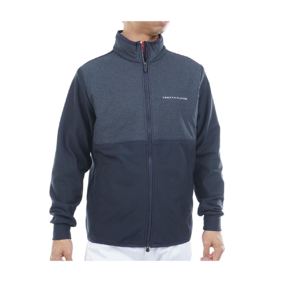 【美品】 トミーヒルフィガー ゴルフ ウィンドブレーカー ジャケット 紺 L TOMMY HILFIGER（トミー・ヒルフィガー） トミー ヒルフィガー ゴルフ