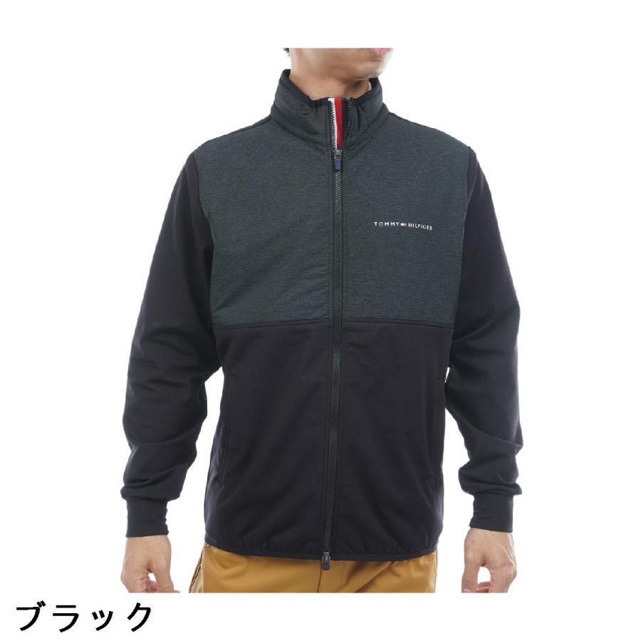 【美品】 トミーヒルフィガー ゴルフ ウィンドブレーカー ジャケット 紺 L TOMMY HILFIGER（トミー・ヒルフィガー） トミー ヒルフィガー ゴルフ