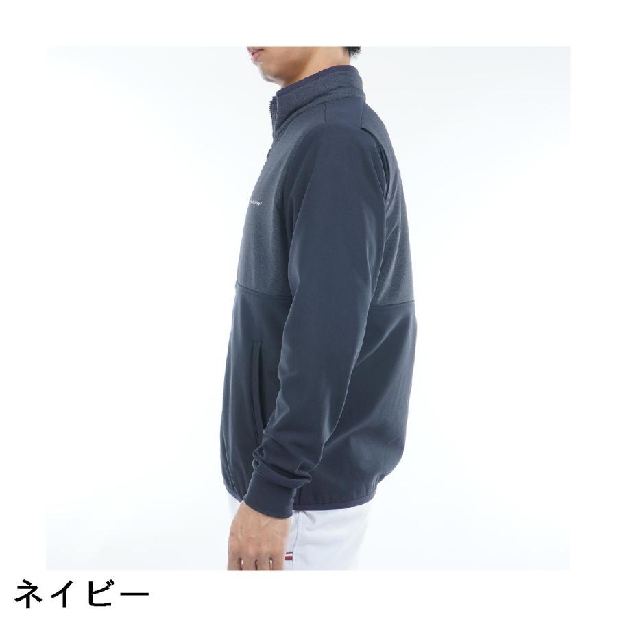 【美品】 トミーヒルフィガー ゴルフ ウィンドブレーカー ジャケット 紺 L TOMMY HILFIGER（トミー・ヒルフィガー） トミー ヒルフィガー ゴルフ