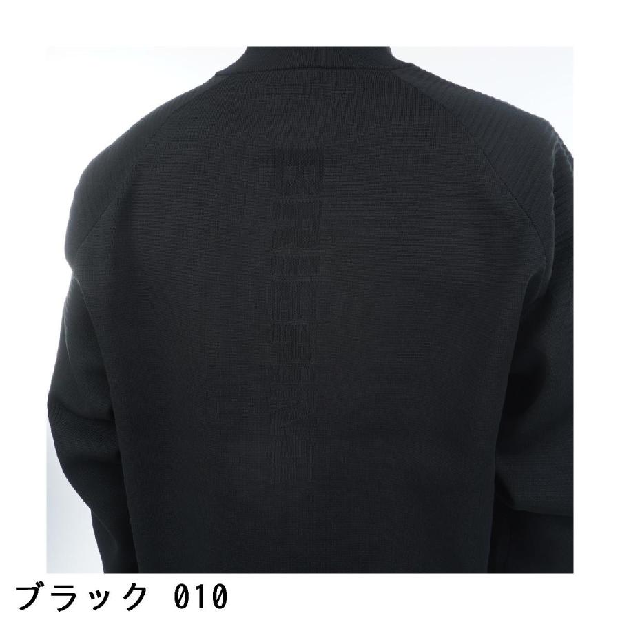 美品✨ブリーフィング裏地付きあったか ニットブルゾン☆ 正規取扱店 BRIEFING (ブリーフィング) BRG253M30 MS WR KNIT BLOUSON