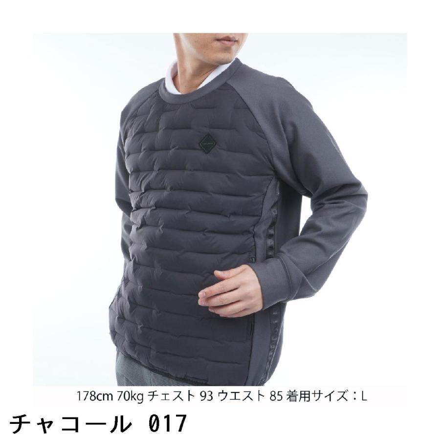 BRIEFING ハイブリッドダウンジャケット グレー BRIEFING GOLF（ブリーフィングゴルフ） ブリーフィング BRIEFING