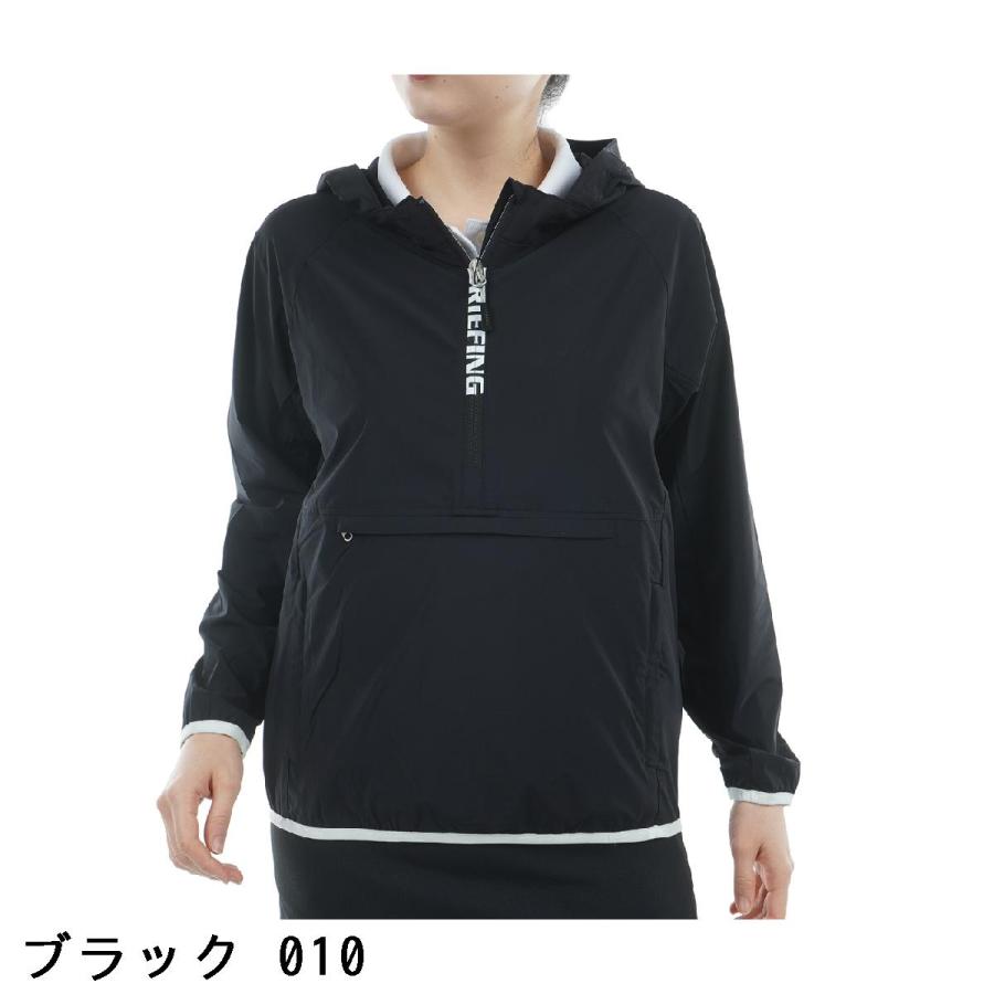 着用1回！ほぼ新品！BRIEFING GOLF フード付ジャケット ブラック L BRIEFING GOLF（ブリーフィングゴルフ） ブリーフィング BRIEFING