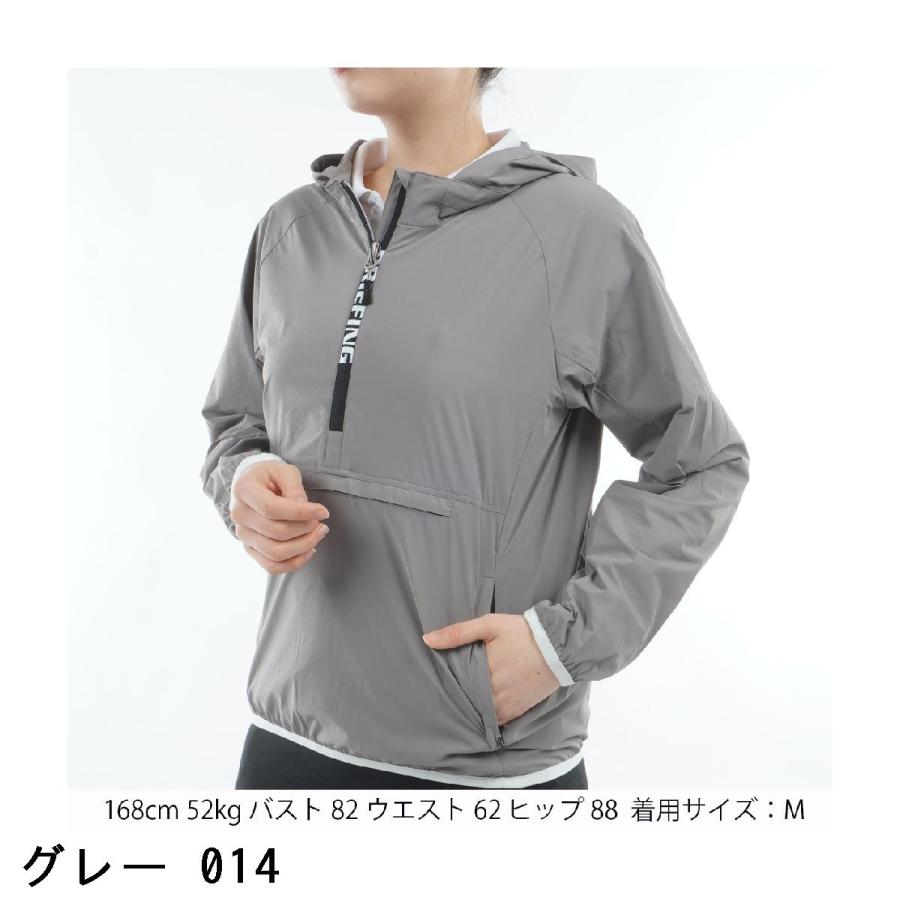 BRIEFING フード付きジャケット M グレー BRIEFING GOLF（ブリーフィングゴルフ） ブリーフィング BRIEFING