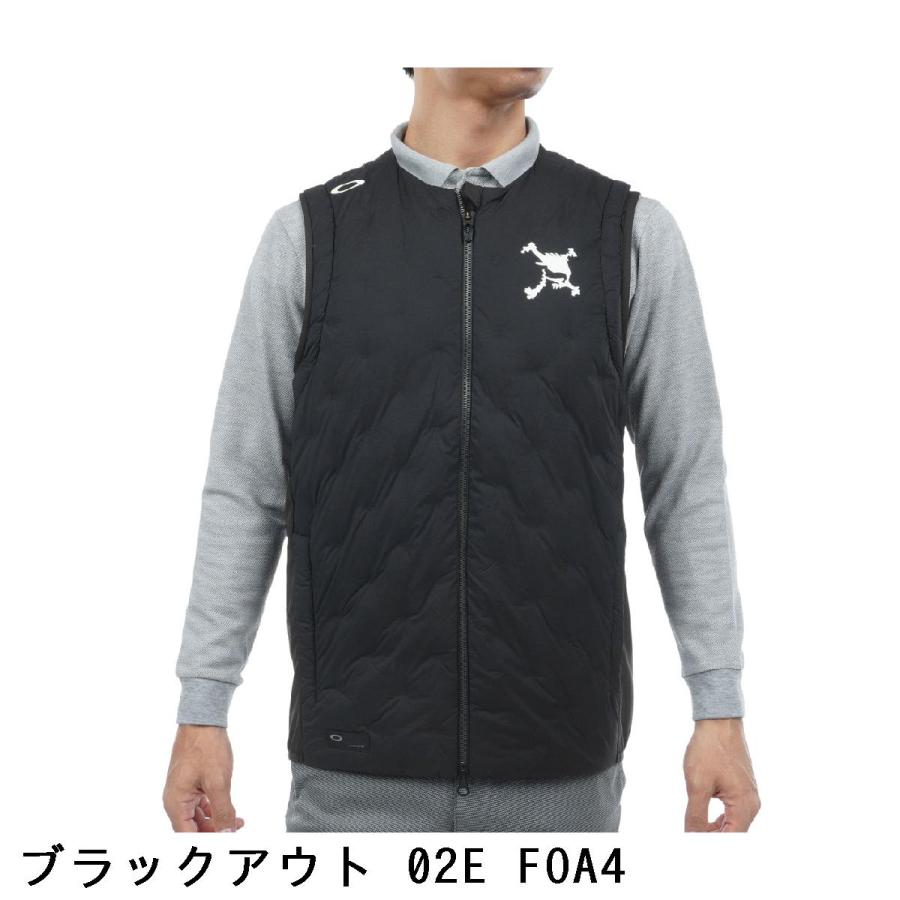 オークリー　OAKLEY　スカル ストレッチ TUBULAR 中綿ベスト OAKLEY（オークリー） スカル ストレッチ TUBULAR 中綿ベスト : GDO