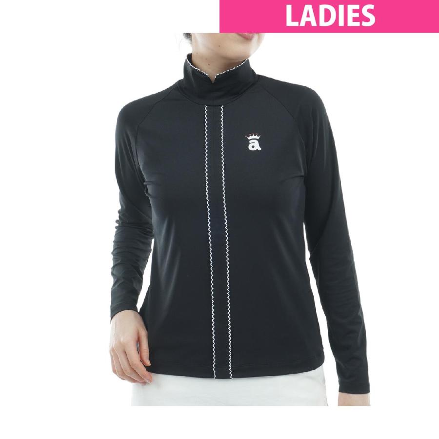 アルチビオ　archivio　ストレッチ スカラップステッチUV速乾プルオーバー長袖シャツ　レディス archivio（アルチビオ） ストレッチ スカラップステッチUV速乾プル