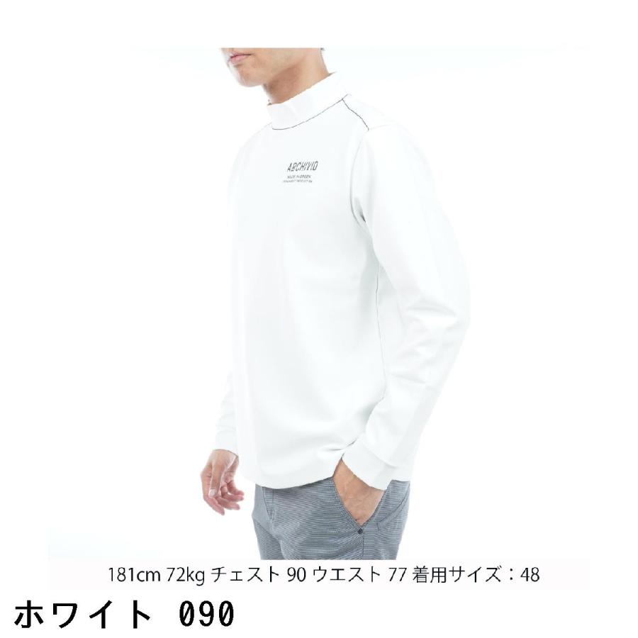 archivio（アルチビオ） バックロゴUV速乾プルオーバー長袖シャツ