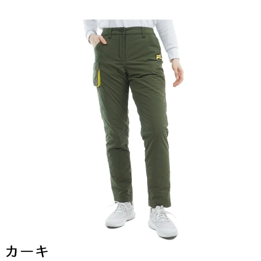 and per se（アンパスィ） ストレッチ エアロカプセル中綿パンツ