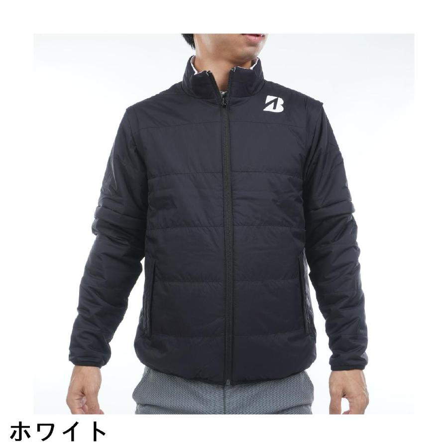 【新品】BRIDGESTONE GOLF 中わた6WAYブルゾン　リバーシブル TOURSTAGE ブリヂストン BRIDGESTONE GOLF リバーシブル 6WAYブルゾン