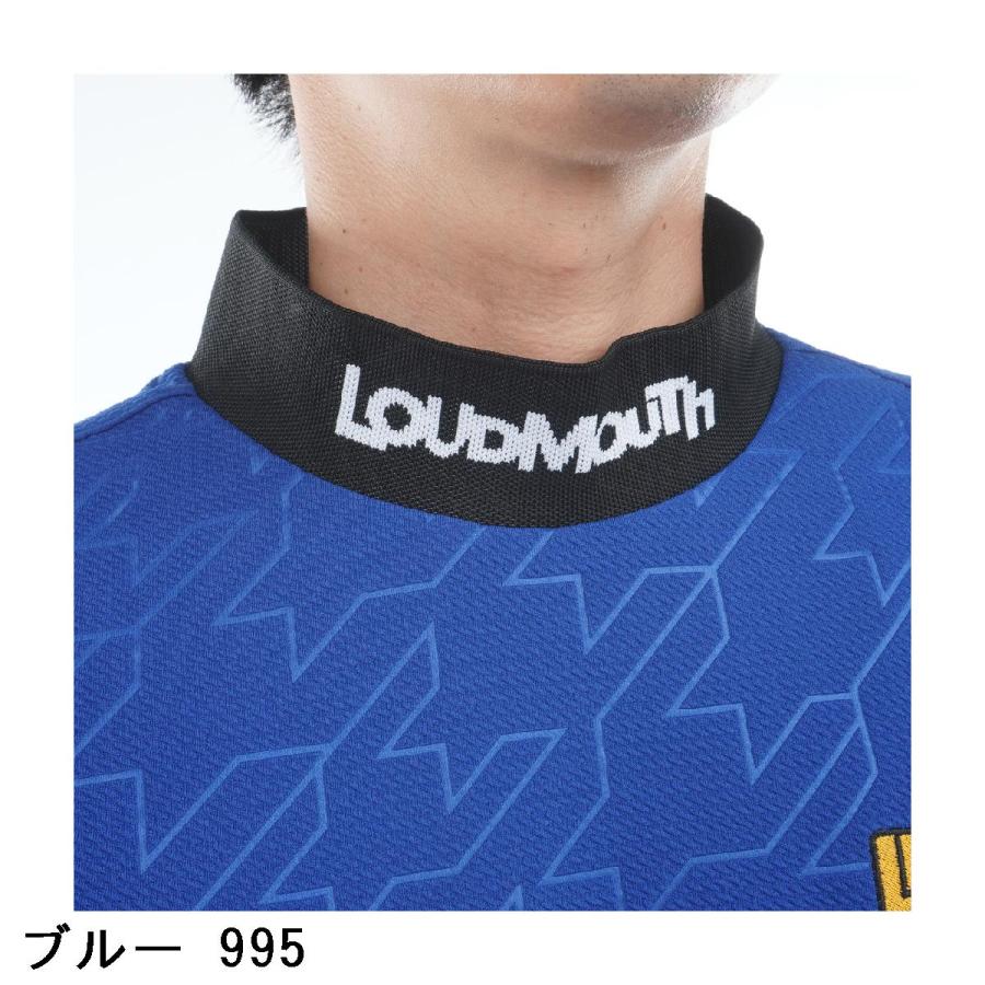 LOUDMOUTH（ラウドマウスゴルフ） Loud Mouth Golf エンボス柄 モック