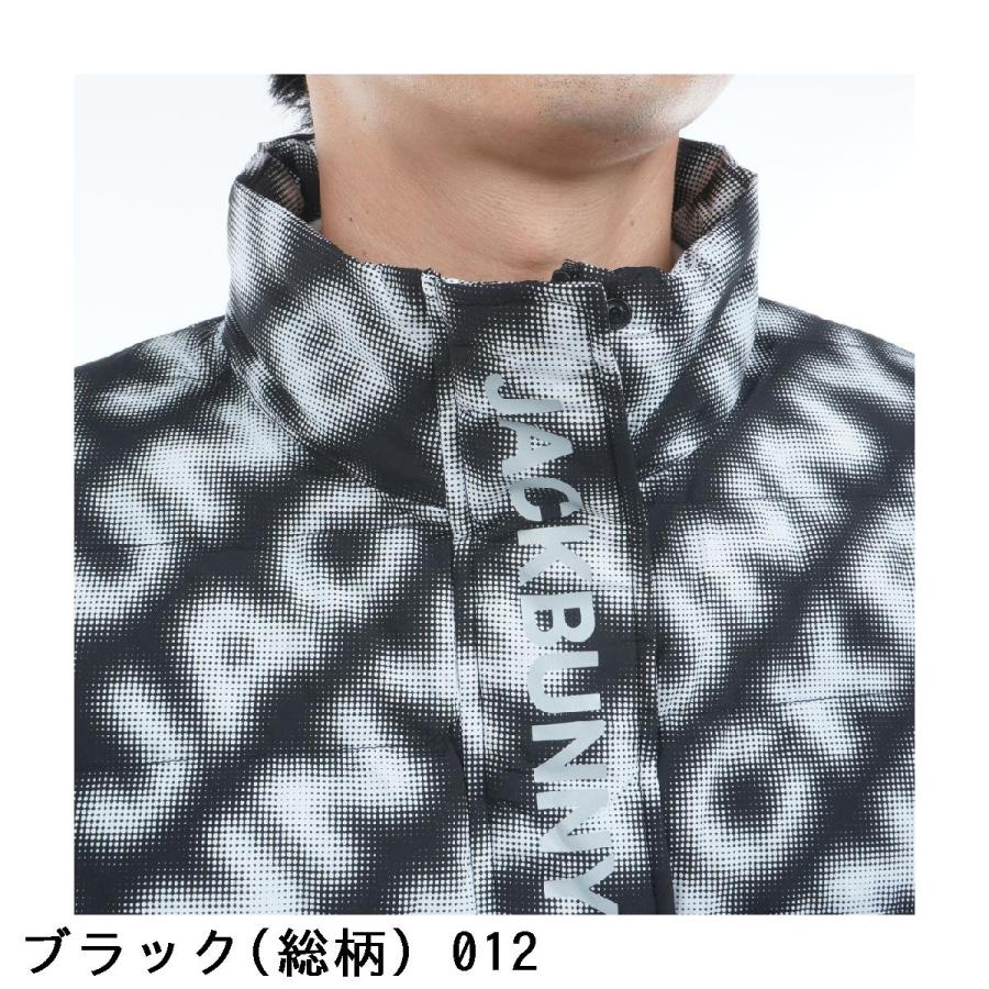 Jack Bunny!!（ジャックバニー） 薄中綿ジップアップブルゾン ゴルフ