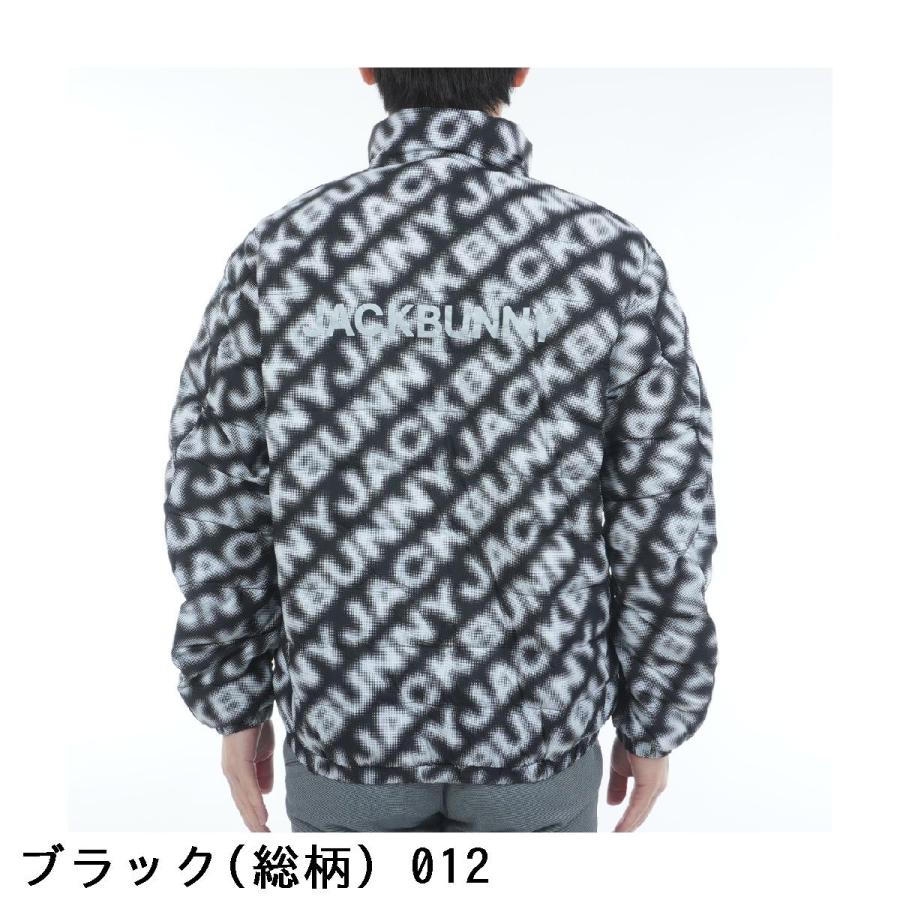 Jack Bunny!!（ジャックバニー） 薄中綿ジップアップブルゾン ゴルフ