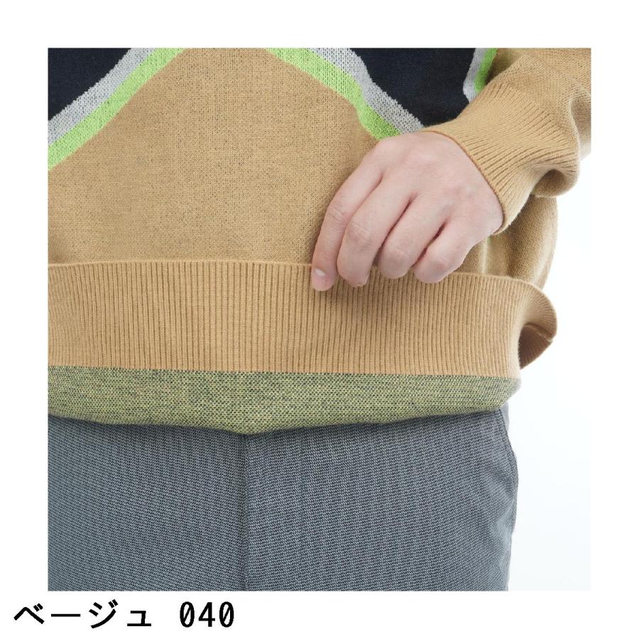 Jack Bunny!!（ジャックバニー） ダブルジャカード クルーネック
