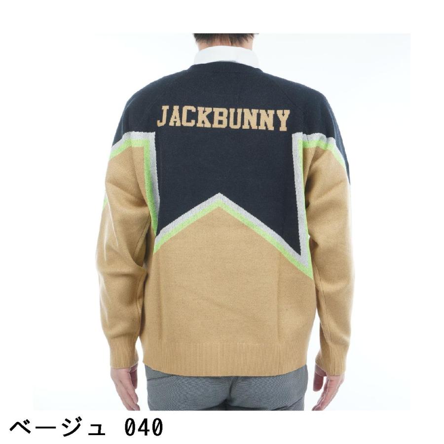 Jack Bunny!!（ジャックバニー） ダブルジャカード クルーネック