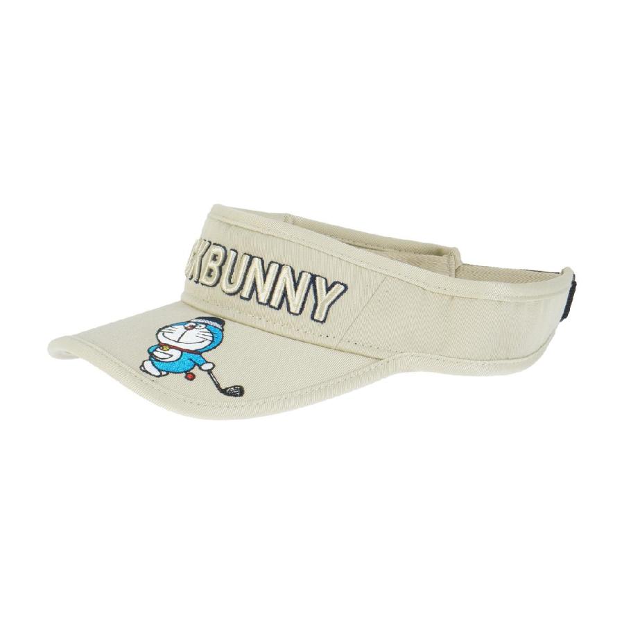 Jack bunny ドラえもん　サンバイザー　キャップ　コラボ　ゴルフ　新品 Jack Bunny!!（ジャックバニー） ドラえもん サンバイザー : GDOゴルフ