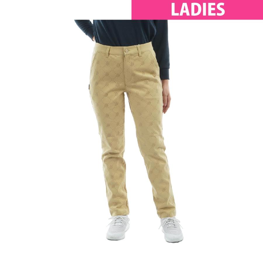 新品■19,800円【ジャックバニー】レディース ロングパンツ　2/L ドラ Jack Bunny!! ジャックバニー フロッキーツイル ロングパンツ