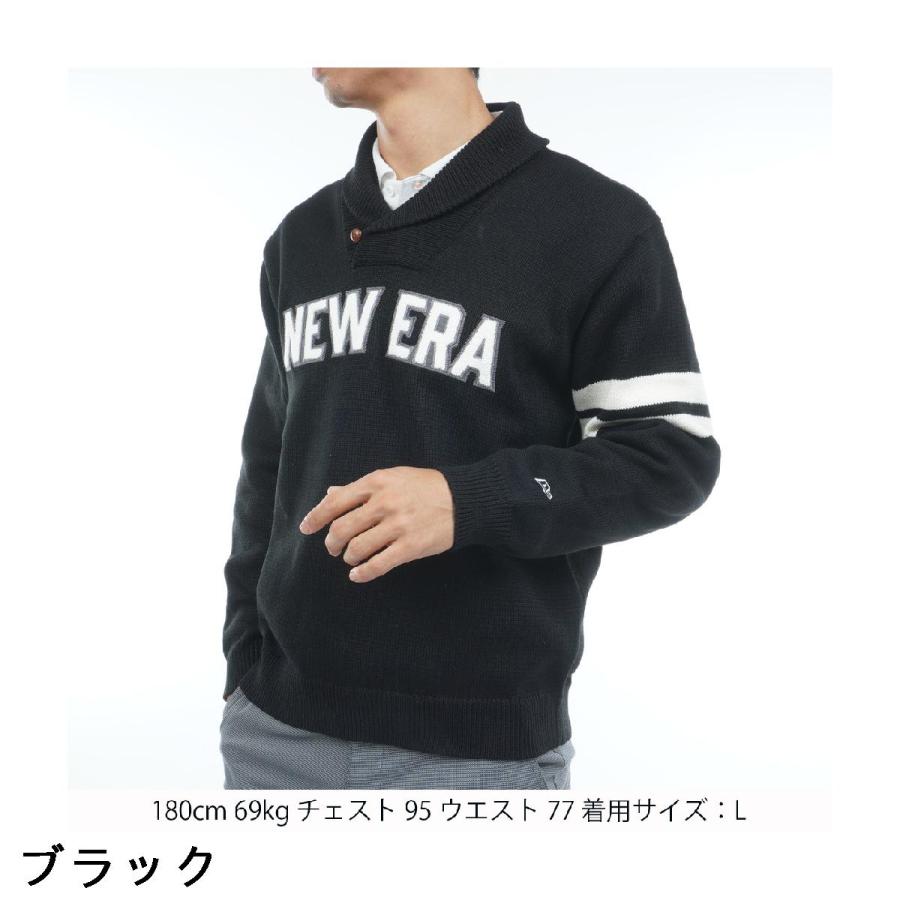 NEW ERA レディースM オフホワイト ショールカラー ニット セーター 楽天市場】New Era（ニューエラ） ショールカラー ニット セーター