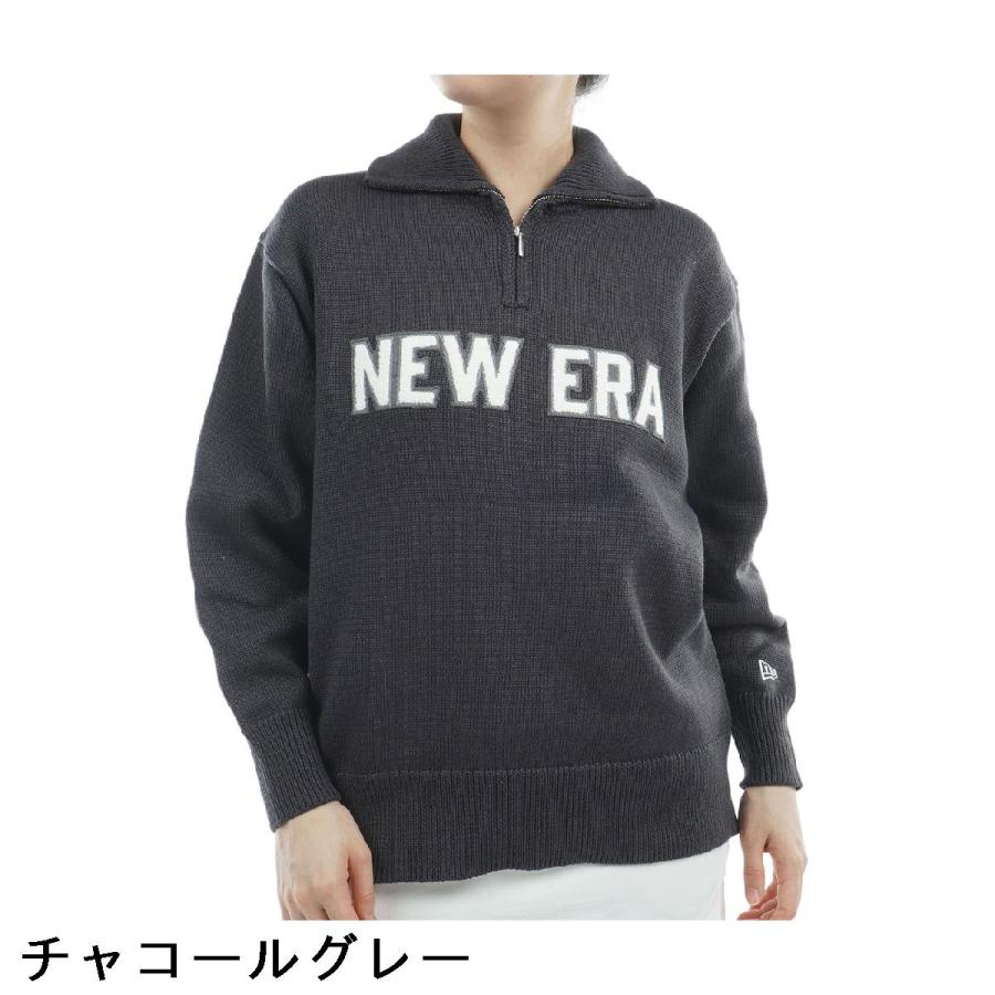 ニューエラ　NEW ERA GOLF　GFW ハーフジップセーター　レディス NEW ERA（ニューエラ） NEW ERA GOLF GFW ハーフジップニットプル