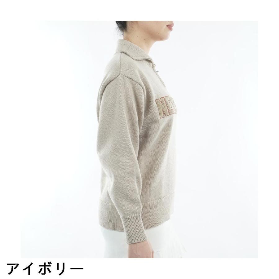 NEW ERA（ニューエラ） NEW ERA GOLF GFW ハーフジップニットプル
