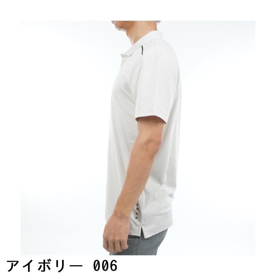 J.リンドバーグ J.LINDEBERG ストレッチ JL×ストライププリント半袖