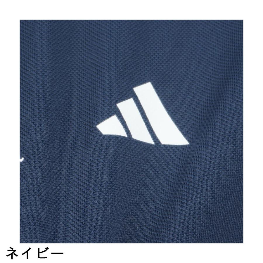 アディダス Adidas モノグラム半袖ポロシャツの画像