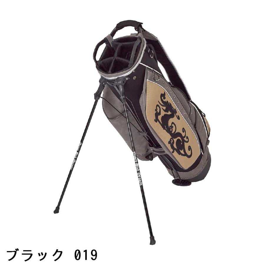 稀少！DANCE WITH DRAGON スタンドキャディバッグ 9型3.1kg 稀少！DANCE WITH DRAGON スタンドキャディバッグ 9型3.1kg