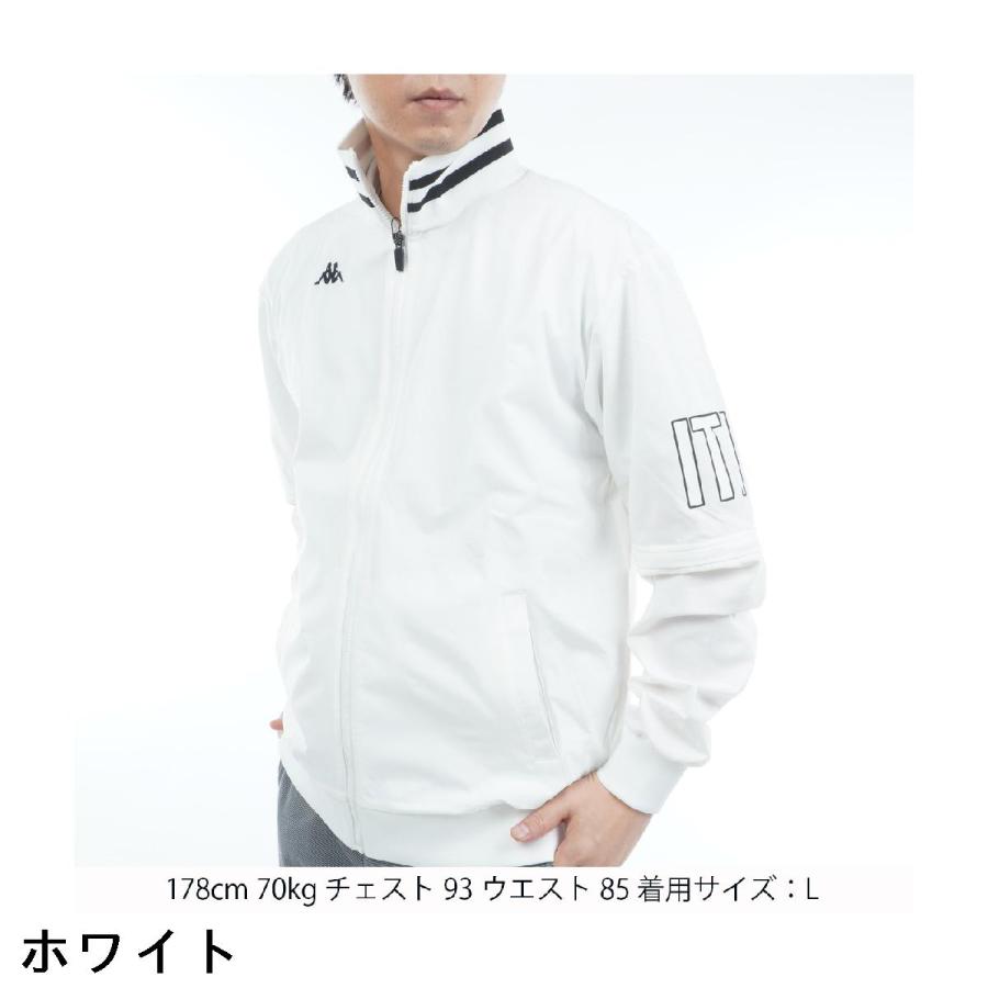 Kappa GOLF カッパ ストレッチ デタッチャブル 2WAYウインドブレーカー