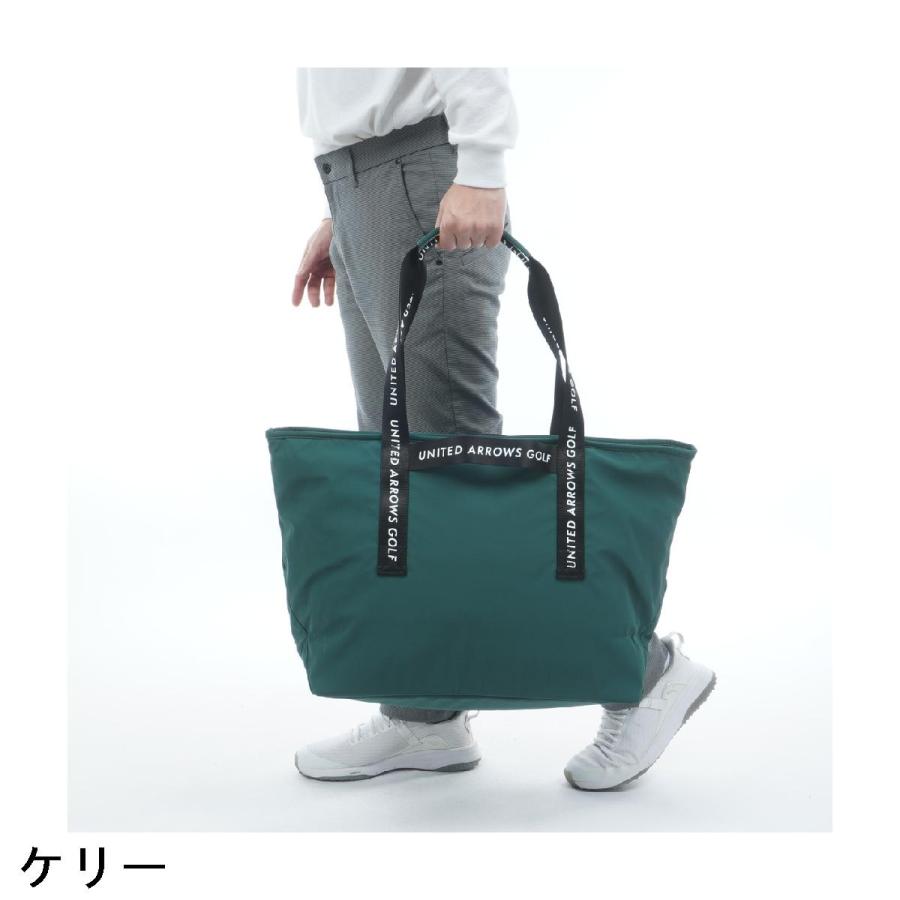 ユナイテッドアローズ UNITED ARROWS GOLF ロゴテープ トートバッグ