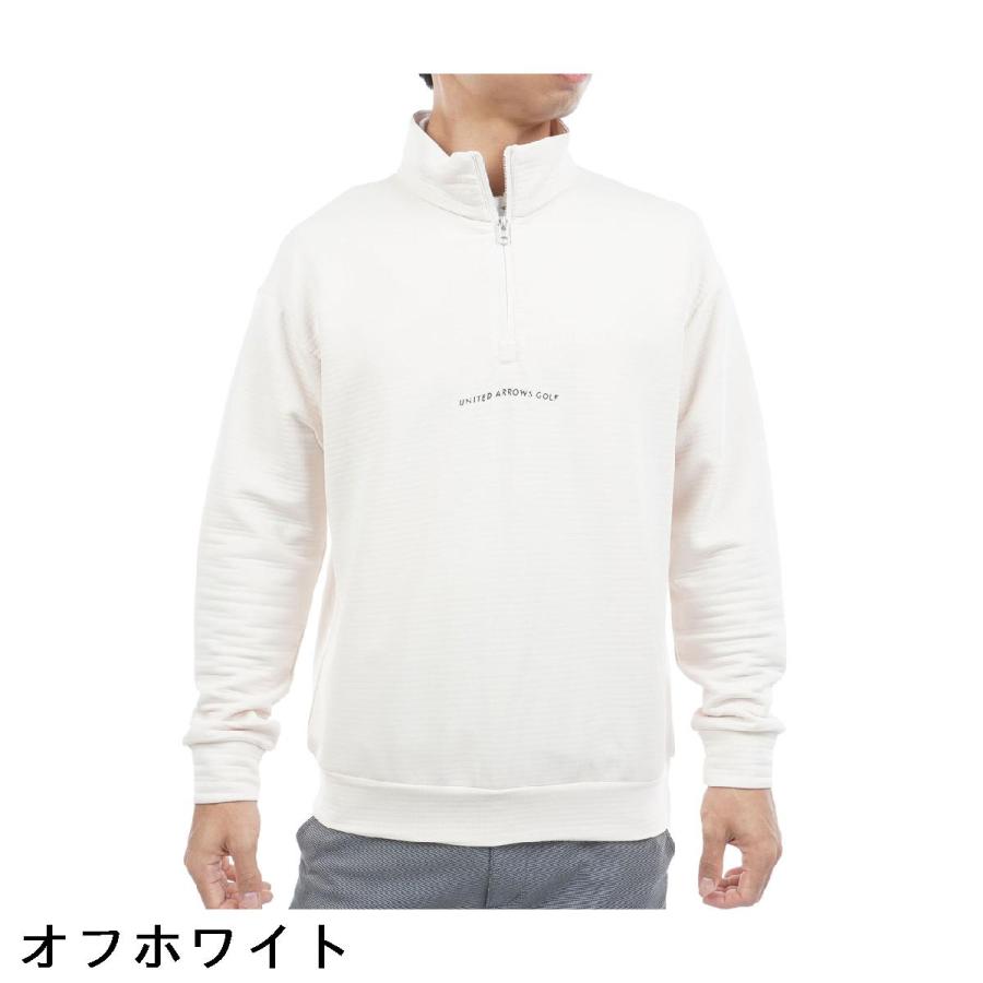 ユナイテッドアローズ UNITED ARROWS GOLF ハーフジップスウェットの画像