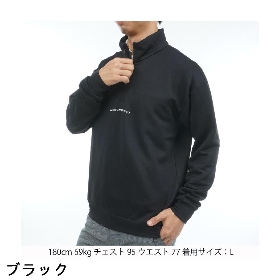 ユナイテッドアローズ UNITED ARROWS GOLF ハーフジップスウェットの画像
