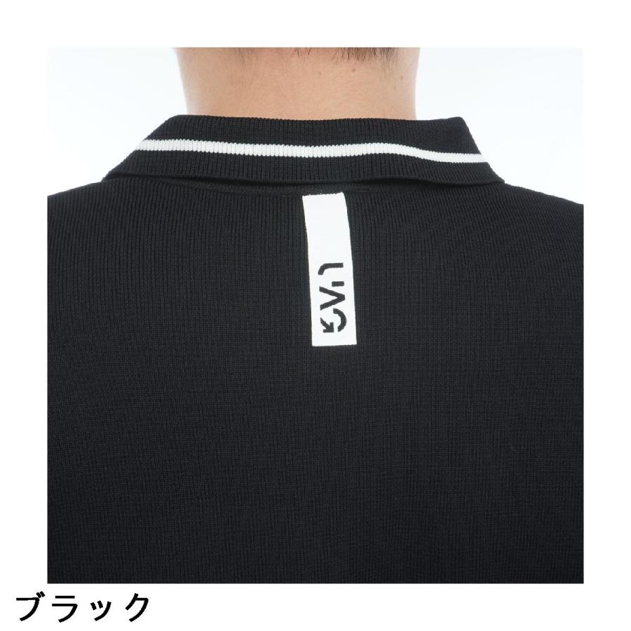ユナイテッドアローズ UNITED ARROWS GOLF ニット長袖ポロシャツ : GDO