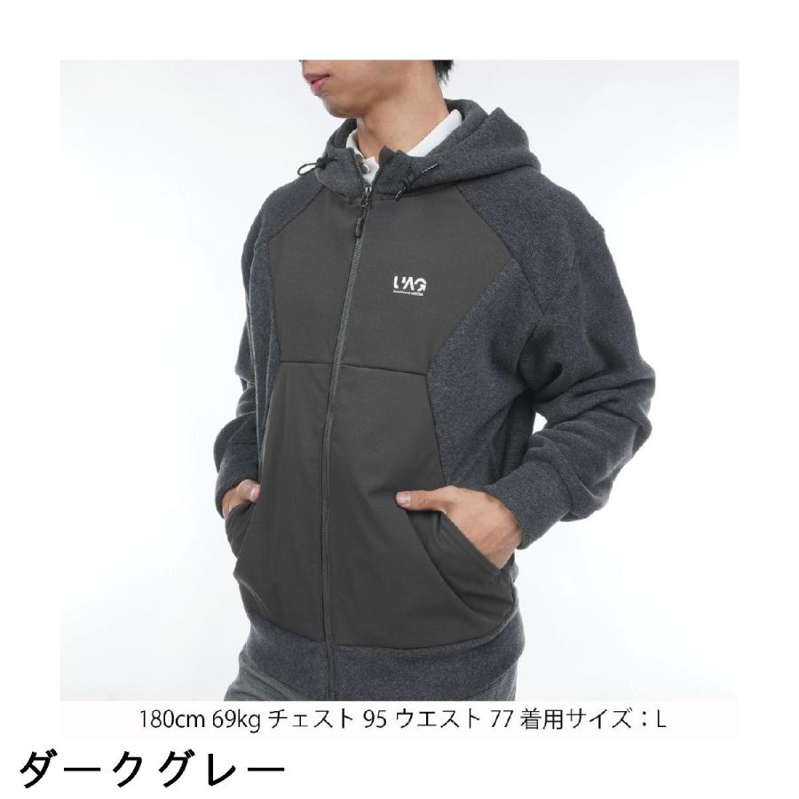 ユナイテッドアローズ UNITED ARROWS GOLF フロントジップフーデッド