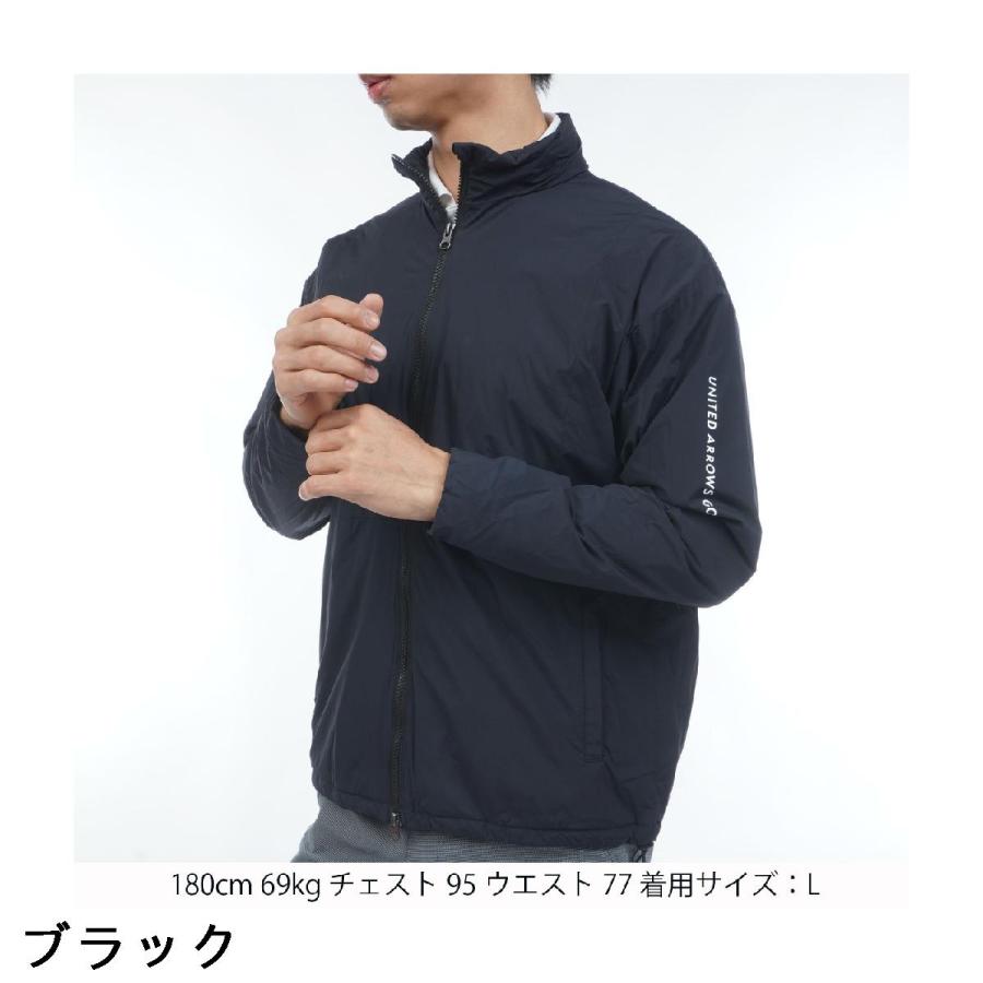 ユナイテッドアローズ UNITED ARROWS GOLF フロントジップブルゾン