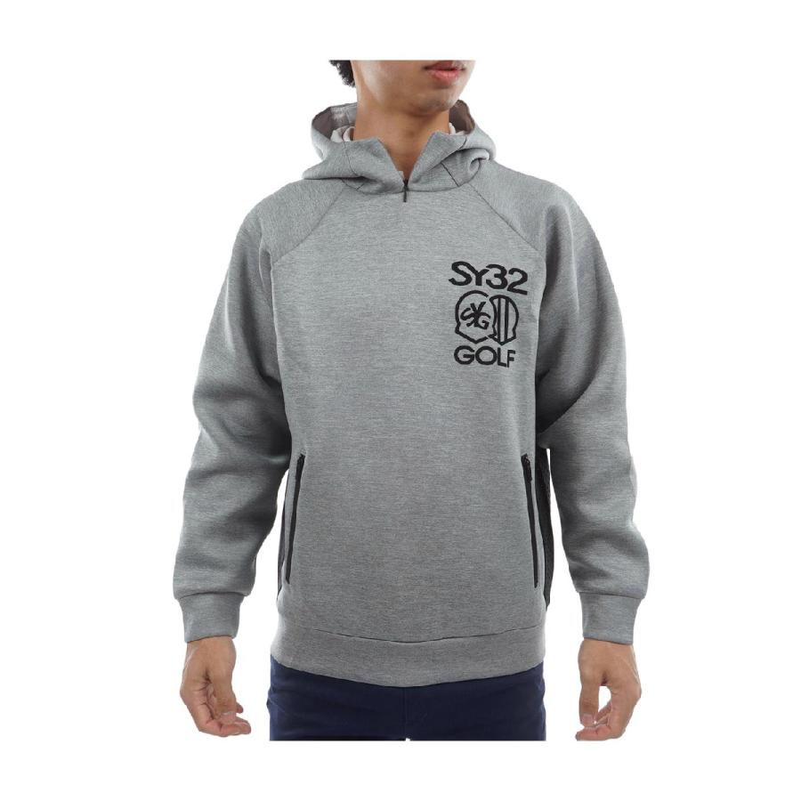 エスワイサーティトゥ バイ スウィートイヤーズ　SY32 by SWEET YEARS　CARDBOARD EMBLEM プリントフーディー エスワイサーティトゥ バイ スウィートイヤーズ SY32 by SWEET YEARS