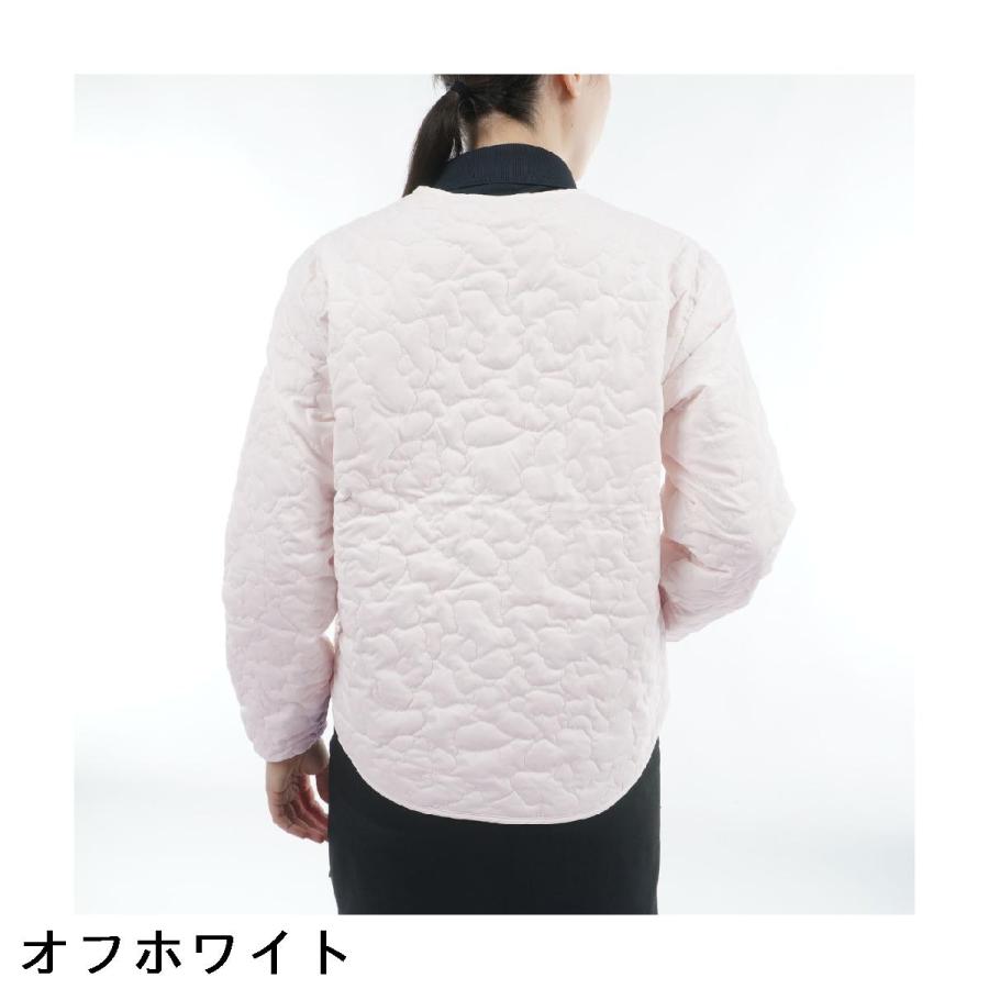 フィラ　FILA　ストレッチ フラワーカモ柄 中綿キルトブルゾン　レディス FILA（フィラ） ストレッチ フラワーカモ柄 中綿キルトブルゾン