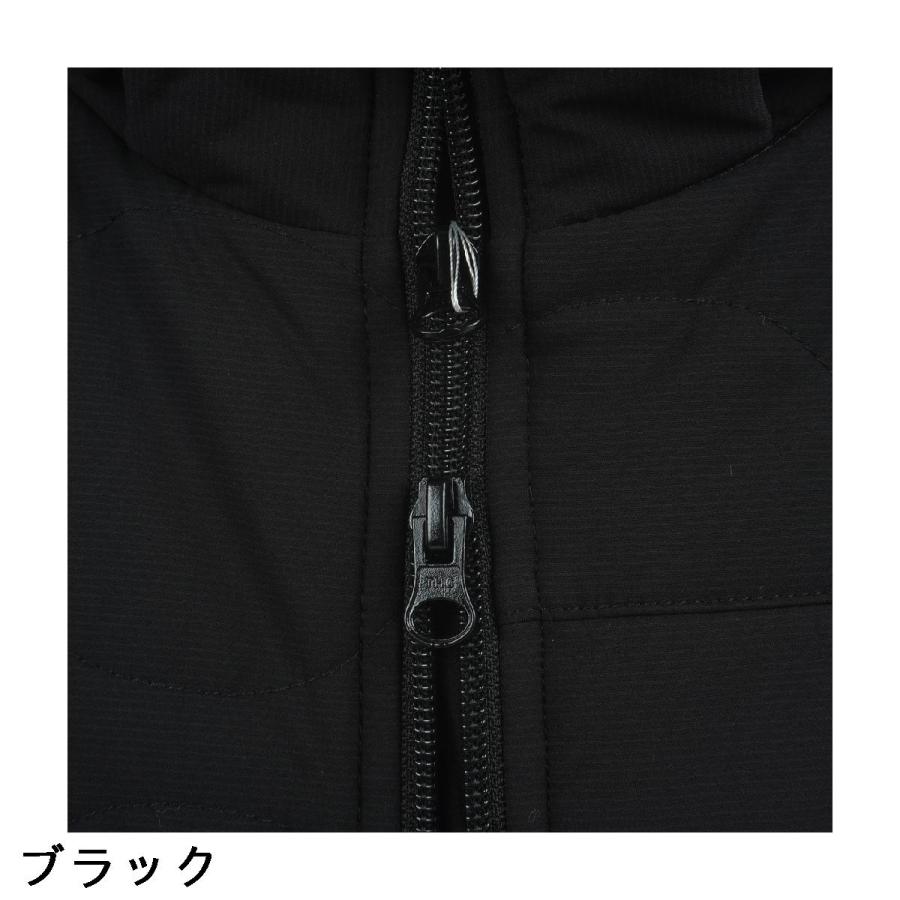 FILA（フィラ） ストレッチ 中綿×ニット ハイブリッドブルゾン