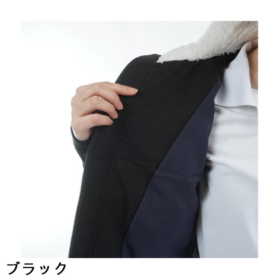 FILA（フィラ） ストレッチ 中綿×ニット ハイブリッドブルゾン