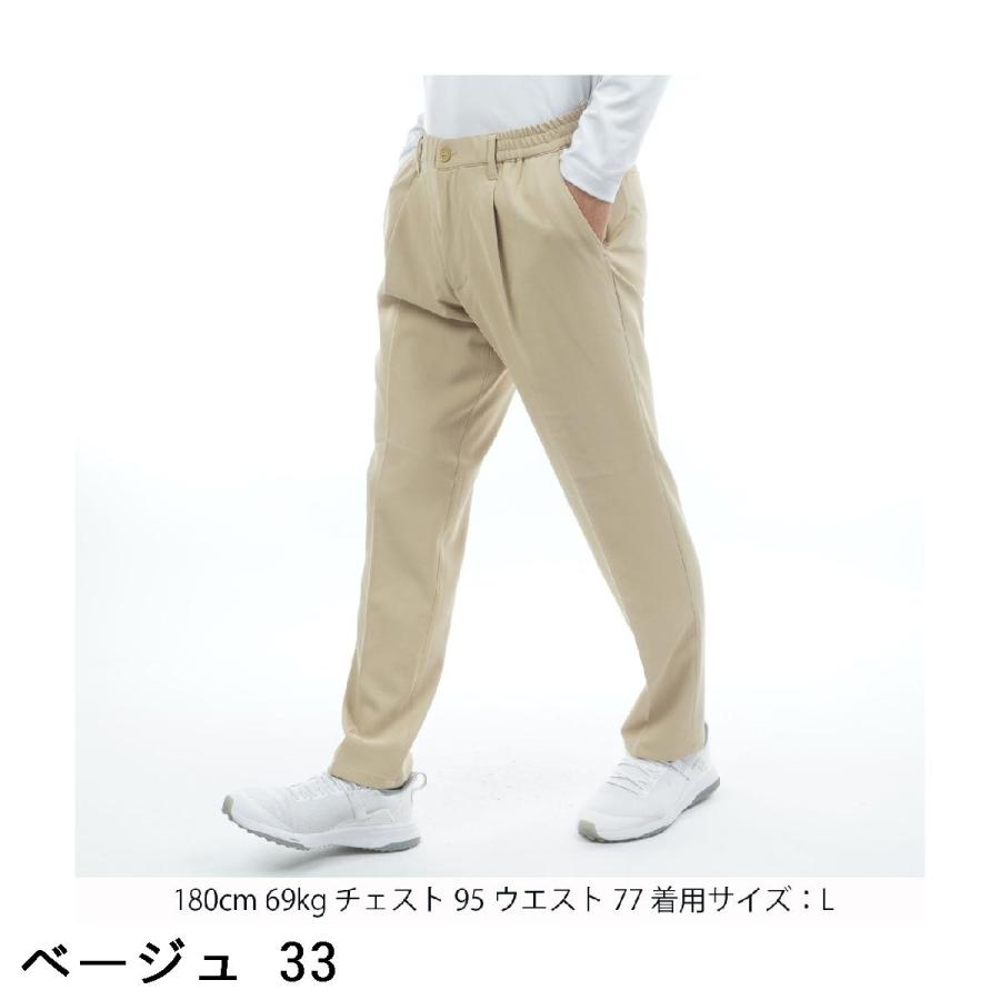 ゴールデンベア GB GOLF ストレッチ ワンタックイージーパンツ : GDO