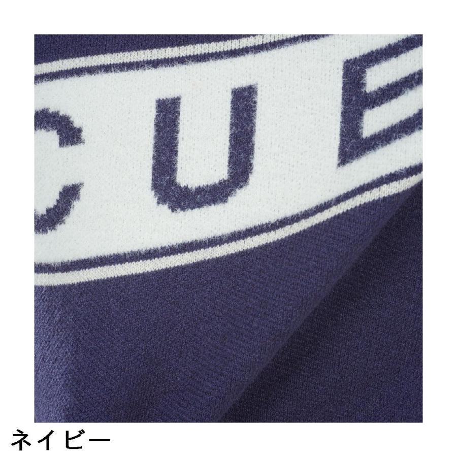 クアルトユナイテッド CUARTO UNITED 防静電気 ロゴパフスリーブセーター レディス_12