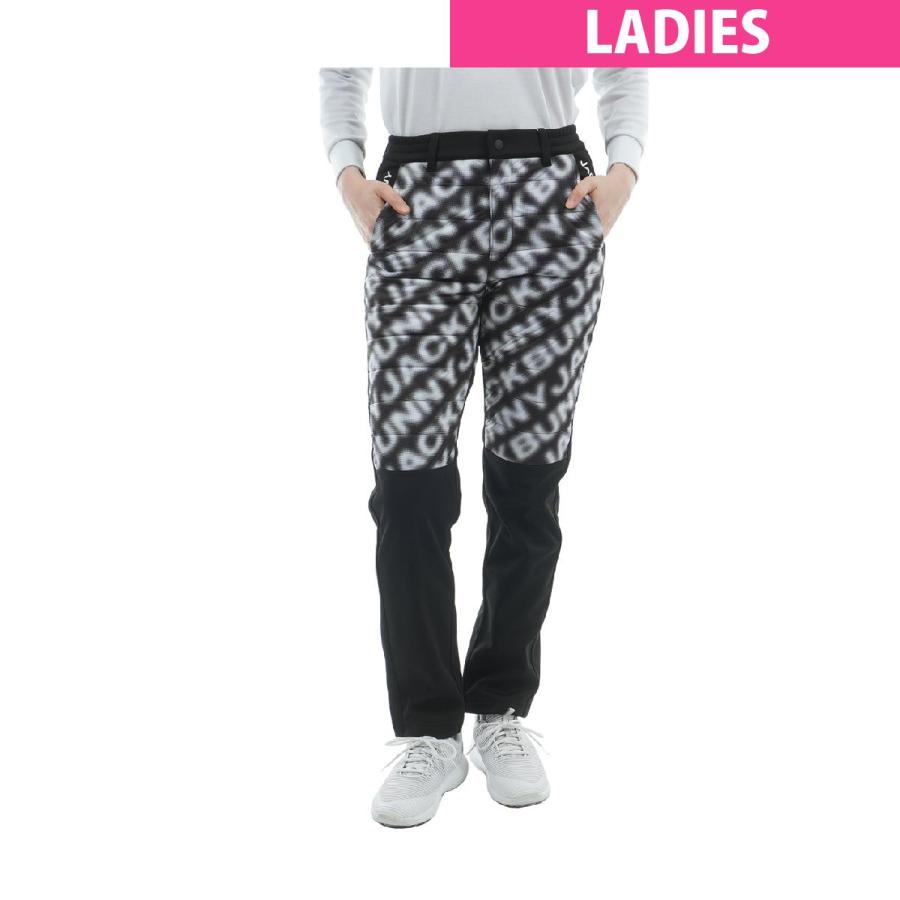 Jack Bunny!!（ジャックバニー） スムースラミネート 中綿ロングパンツ