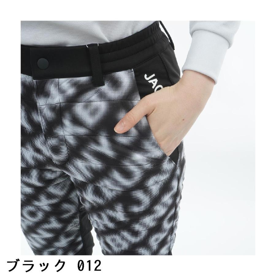 ジャックバニー Jack Bunny!! スムースラミネート 中綿ロングパンツ レディスの画像