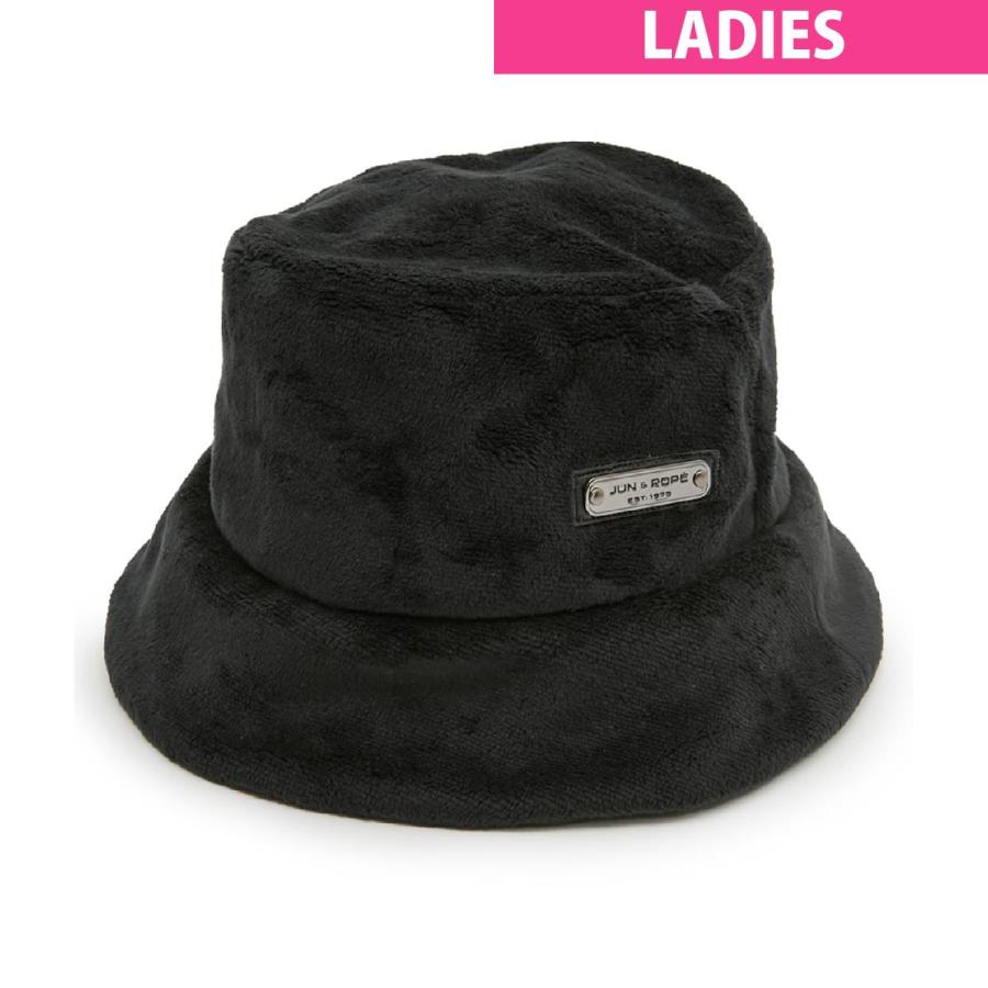 ジュン アンド ロペ　JUN & ROPE　ボアフリースハット　レディス JUN&ROPE'（ジュンアンドロペ） ジュン アンド ロペ JUN & ROPE ボア