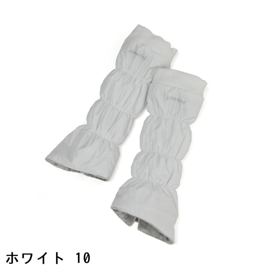新品タグ付 JUN&ROPE 撥水 中綿パンツ 白 L ゴルフ ジュンアンドロペ