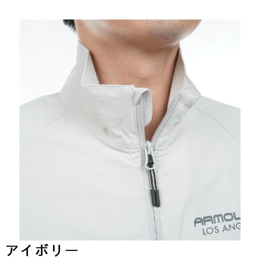 アーマーイン ARMOURIN ストレッチ スタンドカラー ジップブルゾン
