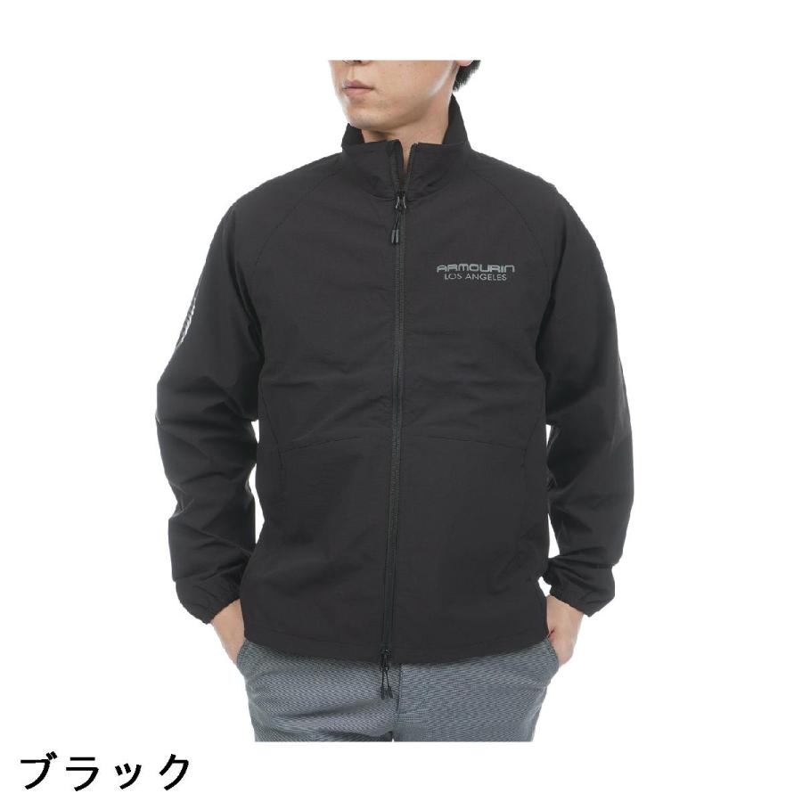 アーマーイン ARMOURIN ストレッチ スタンドカラー ジップブルゾン
