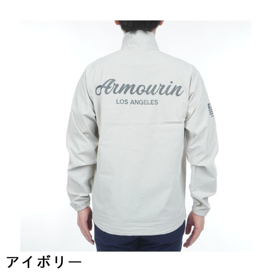 アーマーイン ARMOURIN ストレッチ スタンドカラー ジップブルゾン
