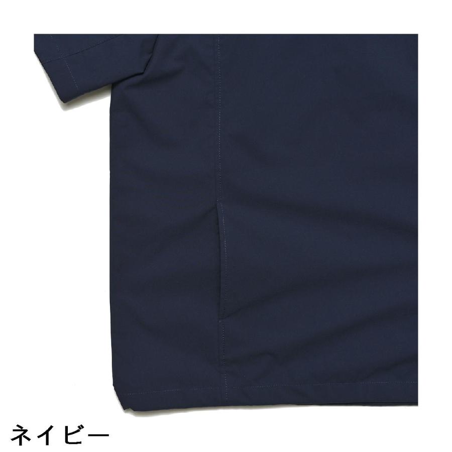 デルソルゴルフ DELSOL GOLF スタンドカラー襟 ハーフジップ半袖プル