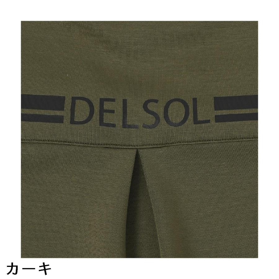 デルソルゴルフ DELSOL GOLF フラップポケット付き クルーネックプルオーバー レディス_9