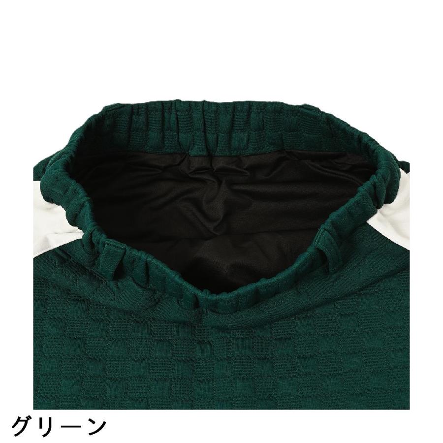 デルソルゴルフ DELSOL GOLF ハーフジップ リップルセットアップ