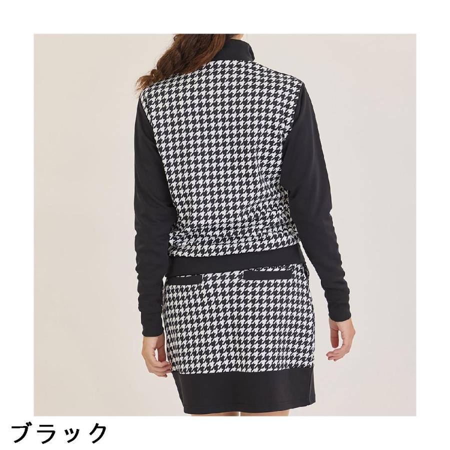 デルソルゴルフ DELSOL GOLF 千鳥格子柄 ストレッチ ポンチ