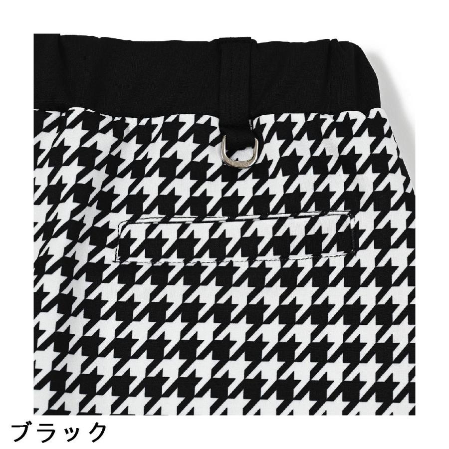 デルソルゴルフ DELSOL GOLF 千鳥格子柄 ストレッチ ポンチ